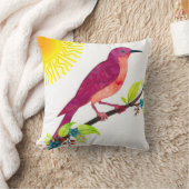 ピンク絵を描ランガーレ装飾用クッション クッション (ブランケット)