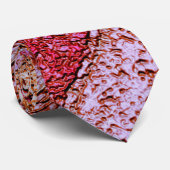 ピンク絵を描薄紫火山岩スケッチ ネクタイ (ロール)