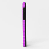 ピンク絵画のストライプ Case-Mate iPhoneケース (裏面/左)
