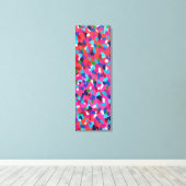 ピンク絵画抽象芸術 キャンバスプリント (インサイチュ (ウッドフロア))