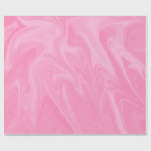 ピンク絵画波 |最高のミニマル抽象芸術 ラッピングペーパー (フラット)