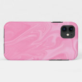 ピンク絵画波 |最高のミニマル抽象芸術 Case-Mate iPhoneケース (裏面(横))