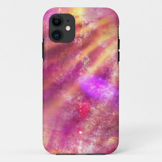 ピンク継ぎ目が無い背景の紫色を着色して下さい Case-Mate iPhoneケース (裏面)