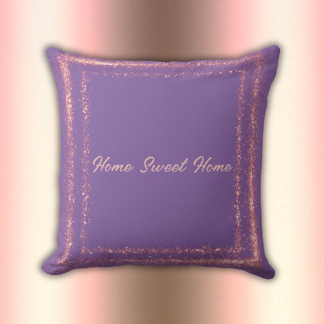 ピンク縁どグリッターモノグラム | アウトドアクッション (クリエイターアップロード済み)