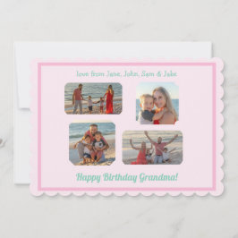 ピンク縁どホタテ誕生日