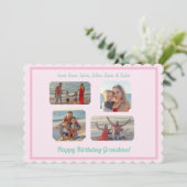 ピンク縁どホタテ誕生日 (スタンド正面)