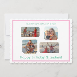 ピンク縁どホタテ誕生日