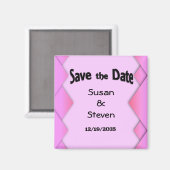 ピンク織 マグネット (正面/裏面)