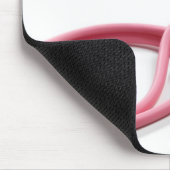 ピンク聴診器 マウスパッド (コーナー)