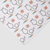 ピンク聴診器 薄葉紙 (詳細)