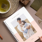 ピンク自分の3つのフォトギャラリーを追加 ノートブック