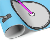 ピンク自転車ラッピング紙 ラッピングペーパー (ロールコーナー)