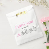 ピンク自転車 フェイバーバッグ (封をした状態)