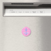 ピンク航海のブルーいかり マグネット (インサイチュ (食洗機))