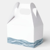 ピンク航海のベビーオンボードバースデーパーティー フェイバーボックス (裏面)