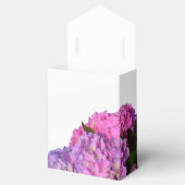 ピンク色あじさいエレガントピンク紫色の花 フェイバーボックス (オープン)