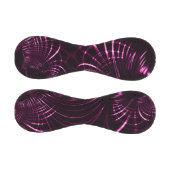 ピンク色と濃い背景の尖った曲線 野球ボール (パネル)