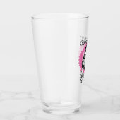 ピンク色になるパパ タンブラーグラス (右)