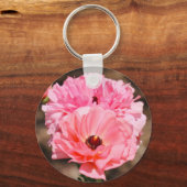 ピンク色にポッピング キーホルダー (裏面)