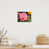 ピンク色にポッピング ポスター (キッチン)