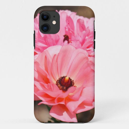 ピンク色にポッピング Case-Mate iPhoneケース (裏面)