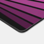 ピンク色のアールデコの太陽 デスクマット (コーナー)