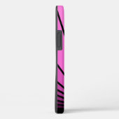 ピンク色のアールデコの太陽 Case-Mate iPhoneケース (裏面 / 右)