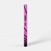 ピンク色のアールデコの太陽 SAMSUNG GALAXYケース (右側面)