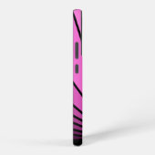 ピンク色のアールデコの太陽 SAMSUNG GALAXYケース (右側面)