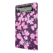 ピンク色のア絵を描クリルフラワー花びら ミニクリップボード (アングル2)