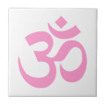 ピンク色のオムシンボル タイル<br><div class="desc">白い背景に対するピンク色のオブジェクトモデル記号。背景色を変更できる。</div>