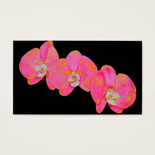 ピンク色のオーキッド絵画ズ (正面)