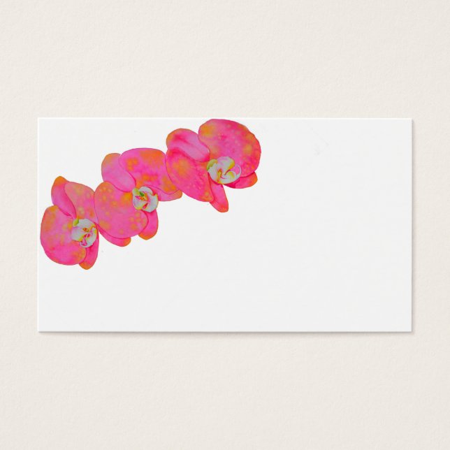 ピンク色のオーキッド絵画ズ (正面)