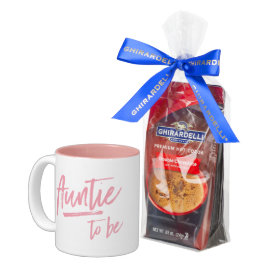 ピンク色のカッコいい文字へ ツートーンマグカップ