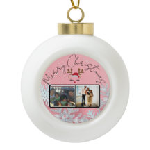 ピンク色のクリスマス