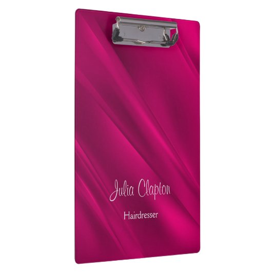 ピンク色のグラデーションの対角線 クリップボード (右)