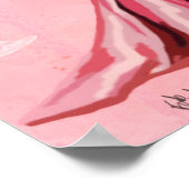 ピンク色のグラマー・キャット ポスター (角)