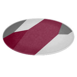 ピンク色のグレーと白 カッティングボード