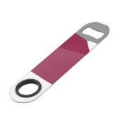 ピンク色のグレーと白 スピード栓抜き (正面アングル)