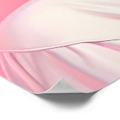 ピンク色のサングラスを着た美しい少女 ポスター (角)