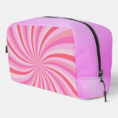 ピンク色のスターバスト渦巻き ドップキット (右コーナー)