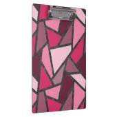 ピンク色のステンドグラス模様の色合い クリップボード (右)