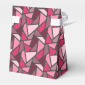 ピンク色のステンドグラス模様の色合い フェイバーボックス (裏面サイド)