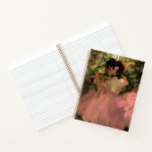 ピンク色のダンサー ノートブック (内部)