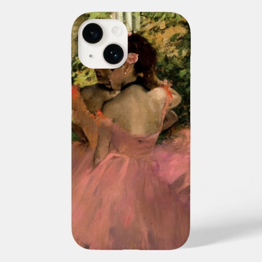 ピンク色のダンサー Case-Mate iPhoneケース (裏面)