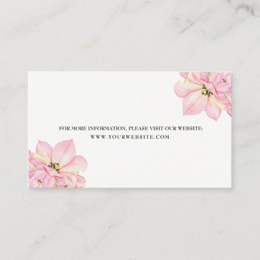 ピンク色のチューリップ結婚のエンクロージャカード エンクロージャーカード (正面)