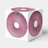 ピンク色のドーナツと小物入れ フェイバーボックス (裏面サイド)