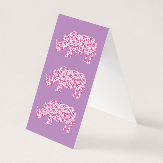 ピンク色のハート (裏面)