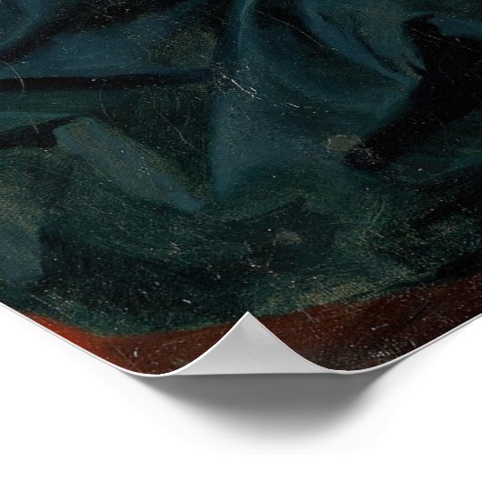 ピンク色のバブルガムレディ変更アートポスター ポスター (角)