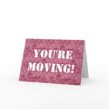 ピンク色のバブルラップパターン引っ越し祝いパーティー